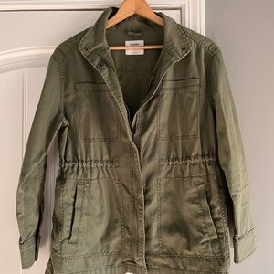 Old Navy Khaki Utility Jacket